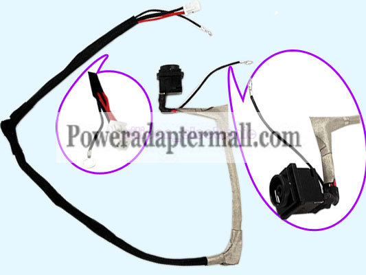 Sony Vaio VGN-CS31S/W VGN-CS31S/P VGN-CS31S/ DC Power Jack Cable - Click Image to Close